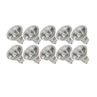 eTopLighting (10) Bulbs, GU10 Halogen Bulb 120V 50W GU10 Halogen Light Bulb, 120 Volt 50 Watt GU10 Halogen Bulb Lamp   Led Recessed Lighting  