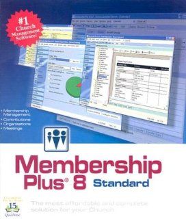 Membership Plus 8 Standard Church Management Software (9781930594913) Books