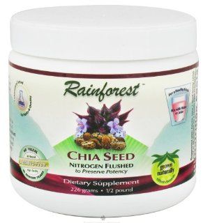 Rainforest   Chia Seeds   8 oz  Herbal Supplements  Grocery & Gourmet Food