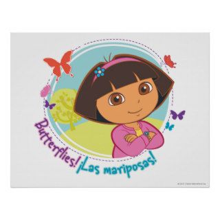 Dora The Explorer   Butterflies Poster