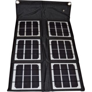 Nature Power Folding Solar Panel   18 Watt, 1Ah, 6 Inch L x 6.7 Inch W x 2 Inch