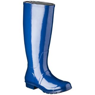 Womens Classic Knee High Rain Boot   Marine Blue 6