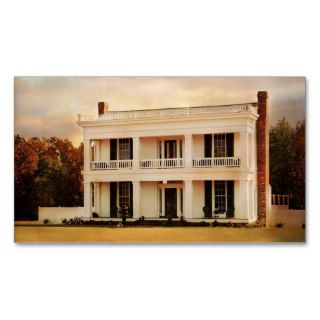 Southern Mansion Antebellum Home Business Cards