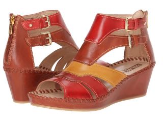 Pikolinos Margarita 943 7613 Womens Wedge Shoes (Red)