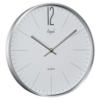 Opal Clock Aluminium Case with Mineral Front Glass