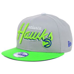 Atlanta Hawks New Era NBA Hardwood Classics Youth Bright Nights 9FIFTY Snapback Cap