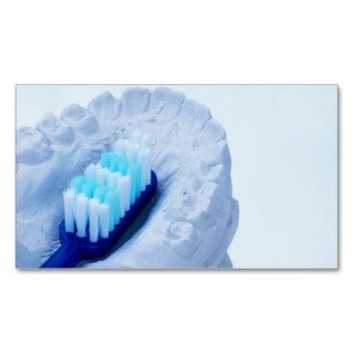 Dentist appointment card business card templates