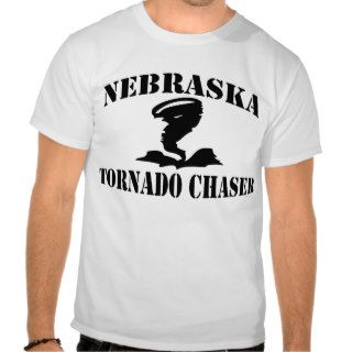 Nebraska Tornado Chaser T Shirts