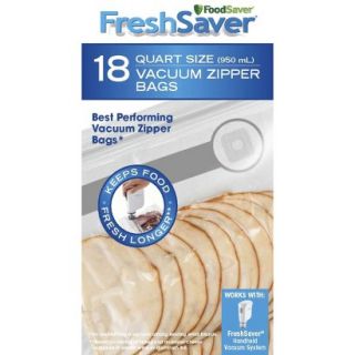 FoodSaver Quart Vacuum Zipper Bags