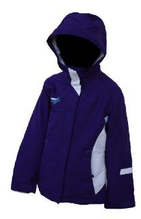 Ziener Asta Kids Kinderjacke Skijacke Snowboardjacke padded jacket, dark purple, Größe 116 bis 176 Sport & Freizeit