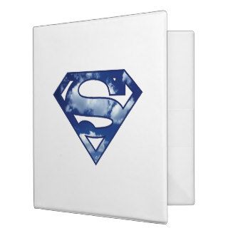 Supergirl Cloud Logo 3 Ring Binder