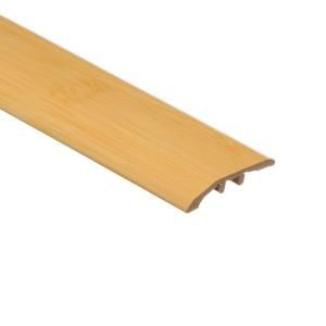 Zamma Traditional Bamboo Light 1/8 in. Thick x 1 3/4 in. Wide x 72 in. Length Vinyl Multi Purpose Reducer Molding 015623542