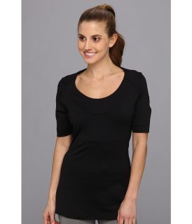 FIG Clothing Kona Top Womens Short Sleeve Pullover (Black)