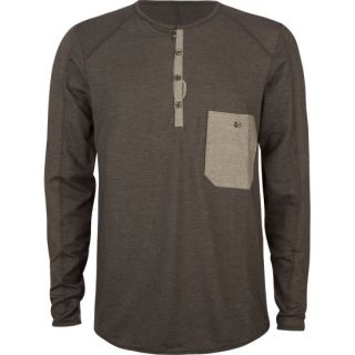 Ford Mens Henley Charcoal In Sizes Medium, Large, X Large, Small For Men