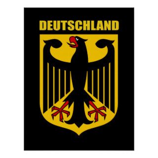 German Coat of Arms Posters