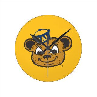 UC Berkeley Mascot Logo Clock