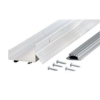 MD Building Products 1 3/8 in. x 36 in. Aluminum U Shaped Door Bottom for Saddle Thresholds 06155