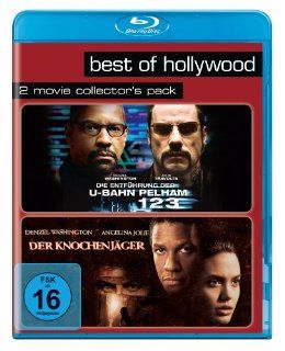 Best of Hollywood 2012   2 Movie Collector's Pack 57 Die Entfhrung der U Bahn Pelham 123 / Der Knochenjger Blu ray Denzel Washington DVD & Blu ray