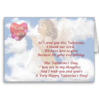 9. God Is Love   Religious Valentine Wish Design Cards