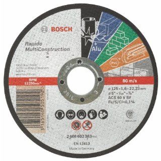 Bosch Trennscheibe Rapido MC 125 x1,6mm g 2608602383 Baumarkt