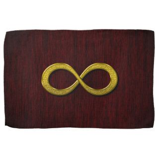 Infinity Gold Color Towels