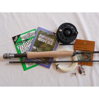 American Explorer 9 foot Graphite Fly Rod Outfit American Explorer Fly Fishing Combos