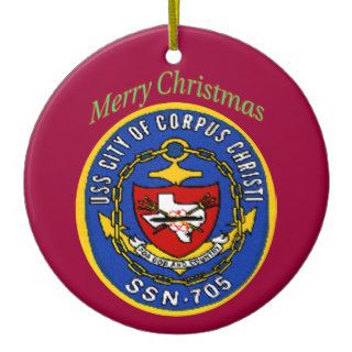 USS City Of Corpus Christi SSN 795 Ornament