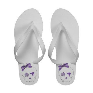 Hair Accessory Skull (Bow Detail   Purple) Sandals