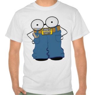 Smarty pants funny geek t shirts