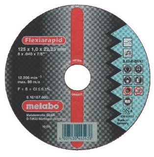 Metabo 616187000 Flexiarapid Inox Trennscheibe, gerade Ausführung, ø 125 x 1 x 22.23 mm Baumarkt