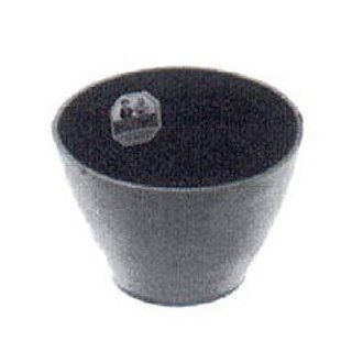 KRONEN Gipsbecher Gummi, schwarz Durchmesser 127 mm Küche & Haushalt