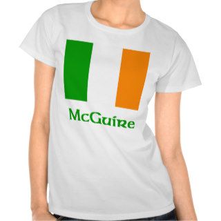 McGuire Irish Flag Tee Shirt