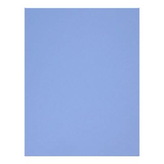 Sky Blue Color 8.5 x 11 Matte Paper Full Color Flyer
