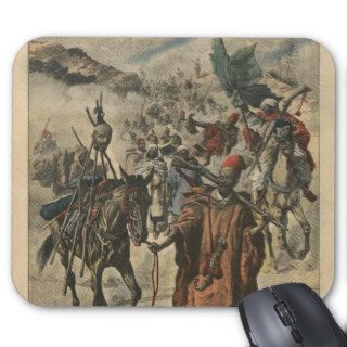 Anarchy in Morocco plundering between tribes Mouse Pad