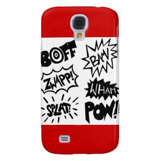 Superhero Sounds Samsung Galaxy S4 Cases