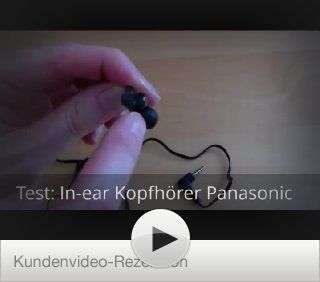 Panasonic RP HJE120E1A In Ear Kopfhörer blau Elektronik