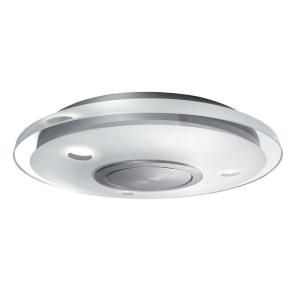 Philips Forecast Vidro 3 Light LED Brushed Nickel Ceiling Fixture 373414848