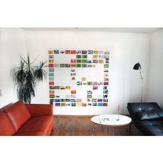 HAB & GUT (DV005) Duschvorhang 180 x 180 cm mit 143 Taschen Küche & Haushalt