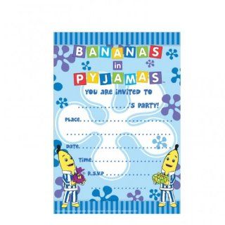 Bananen in den Pyjamas Party Einladungen (Pad Of 20) Spielzeug