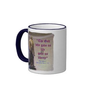 God Gave Life & Liberty Coffee Mugs