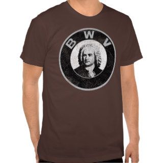 Johann Sebastian Bach Tee Shirts