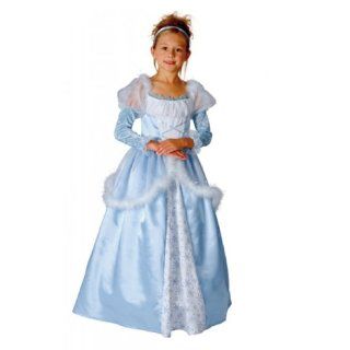 Märchen Prinzessin Kleid in Blau Faschingskostüme für Kinder 130/140 Spielzeug