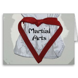 Martial Arts Valentine Cards