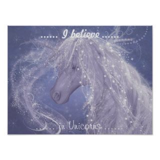 I Believe In Unicorns by MSHines v1 Print