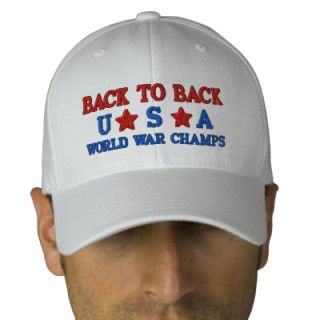 Back to Back World War Champs Embroidered Hat