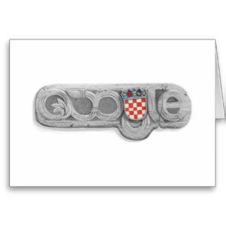 Croatia Independence Day Greeting Cards