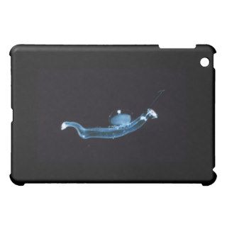Blue Plankton Macro on Black iPad Mini Covers