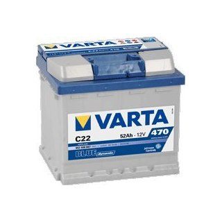 Varta   151.07.91   C22   Blue Dynamic Autobatterie   52Ah 470A   inkl. 7,50€ Batteriepfand   Auto