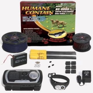 High Tech Pet Humane Contain 40 Acre In Ground Electronic Fence Ultra Value Kit HC 8001
