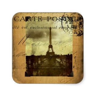 Postmarked Paris Stickers